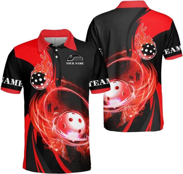 Personalized Pickleball Polo Shirts, Pickleball Shirt 3D, Pickleball Shirts, Funny Pickleball Shirts for Team New - Image 2