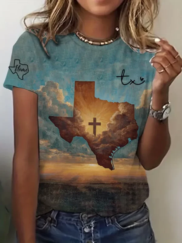 God Bless Texas T-Shirt 3d All Over Print Hoodie, Zip-Up Hoodie