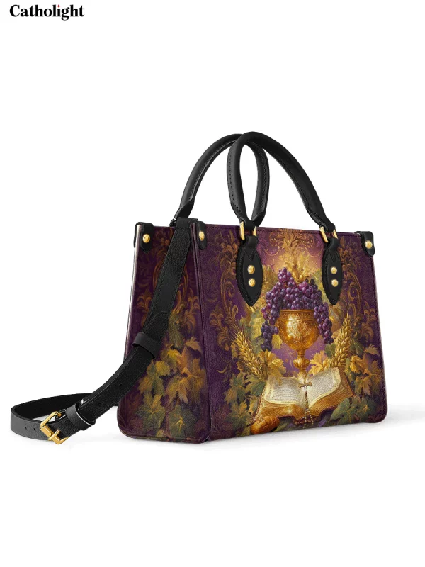 The Chalice of Abundance Leather Bag