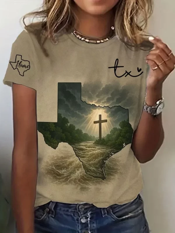 God Bless Texas T-Shirt 3d All Over Print Hoodie, Zip-Up Hoodie