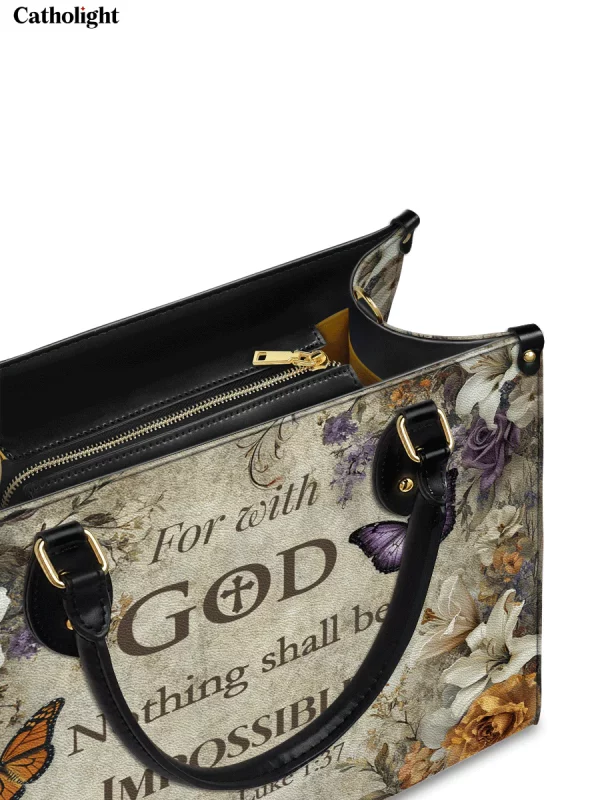 Faithful Blossom Leather Bag - Image 2