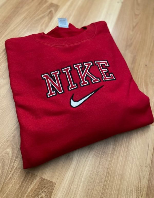 Nike Logo Embroidered Sweatshirt Gifts For Friends - TerraBell Designs