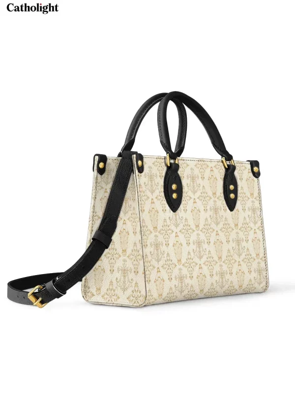 The Ave Maria Pattern Leather Bag - Image 3