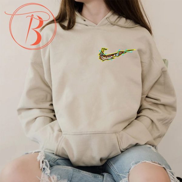 Zenitsu Slayder Demon Nike Embroidered Hoodie - TerraBell Designs
