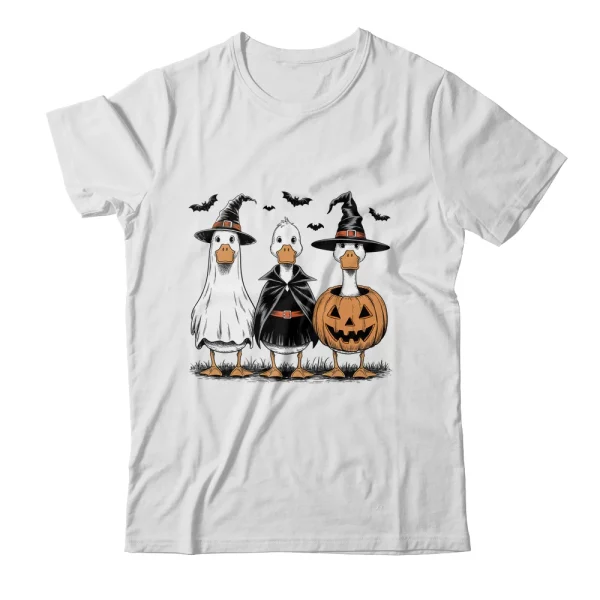 Boo Ghost Goose Halloween Goose Halloween Witch Pumpkin