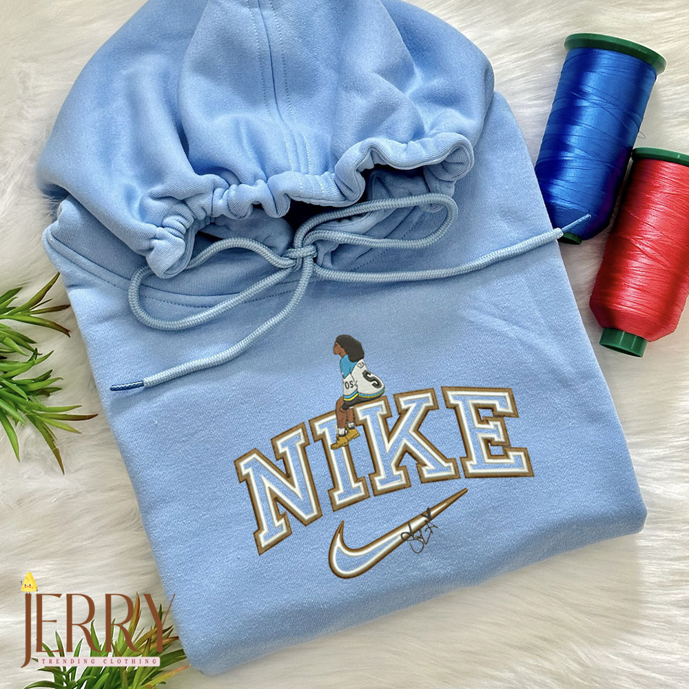 Cheap SOS Album SZA Nike Embroidered Sweatshirt, Nike Crewneck Embroidered,  SZA Embroidery, SZA Merch - Image 5