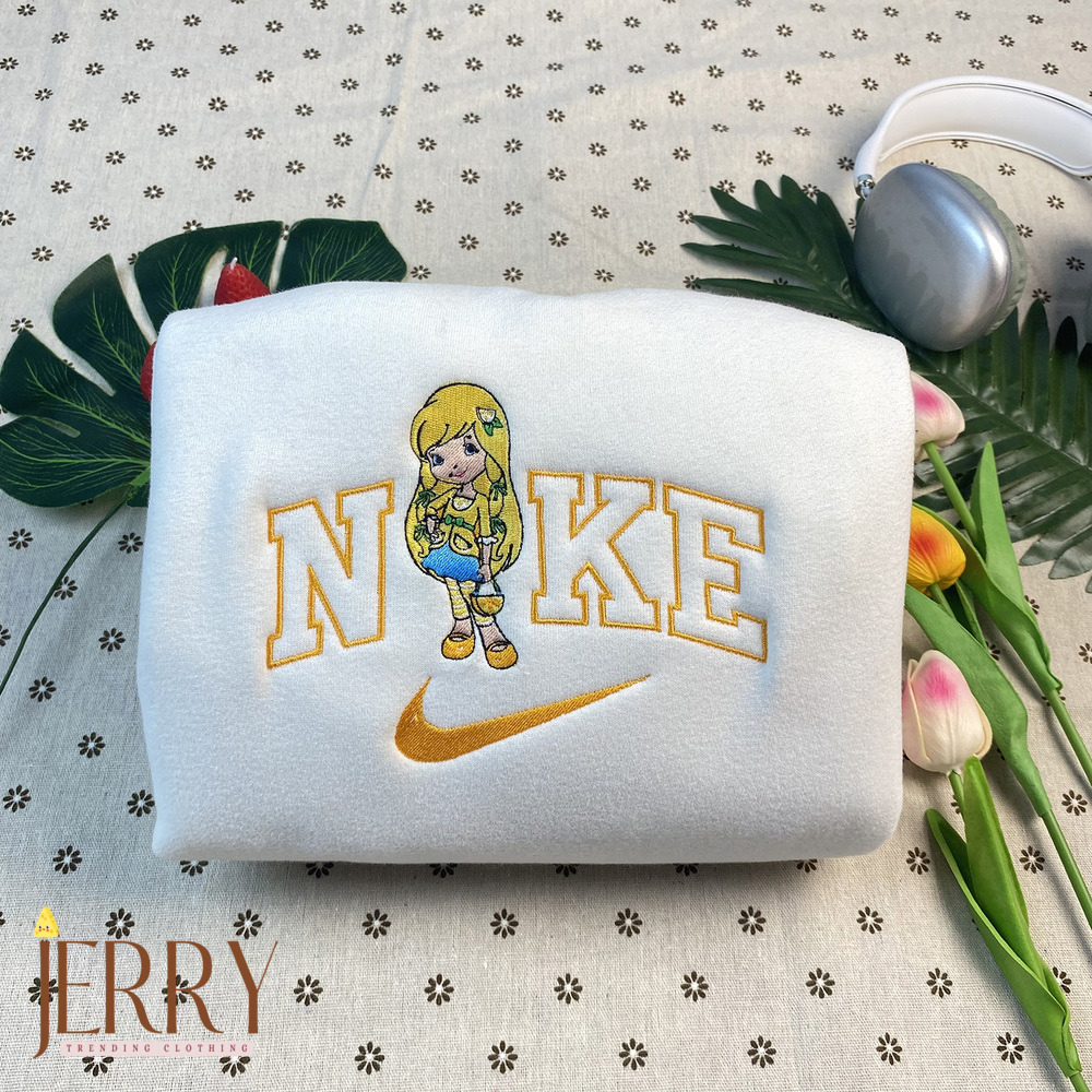 Cheap Strawberry Shortcake Version 2009 Nike Embroidered Sweatshirt,  Best Gift For Bestfriend - Image 4