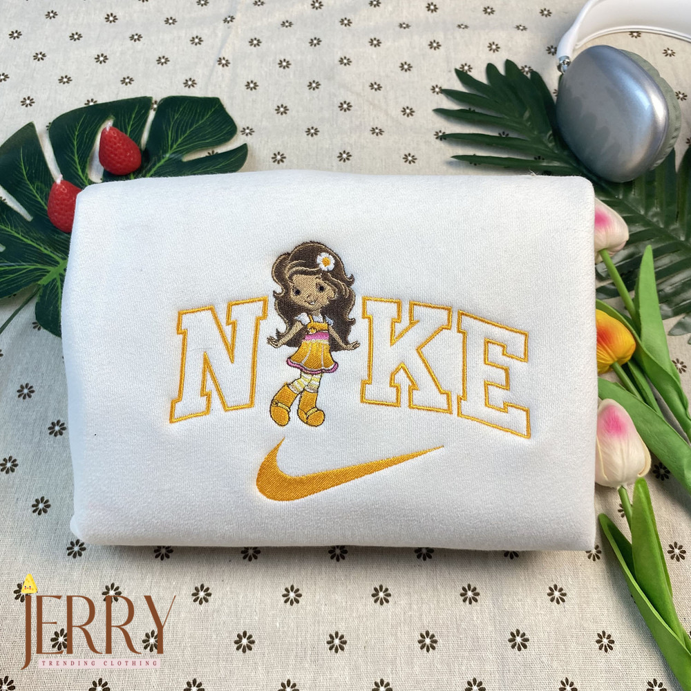 Cheap Strawberry Shortcake Version 2009 Nike Embroidered Sweatshirt,  Best Gift For Bestfriend - Image 6