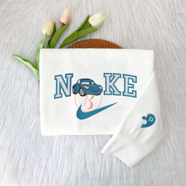 Couple Nike Mcqueen And Sally Embroidered Sweatshirt - TerraBell Designs - Image 3