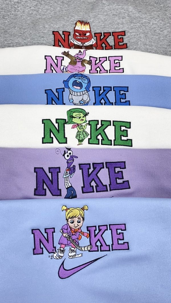 Inside Out Nike Embroidered Sweatshirt - Image 2