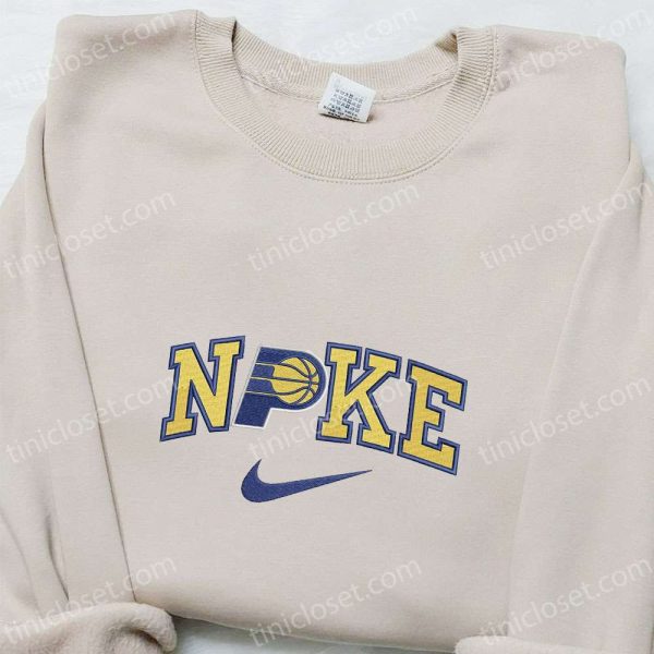 Indiana Pacers NBA Sports Embroidered Shirt - Small Gifts Great Love