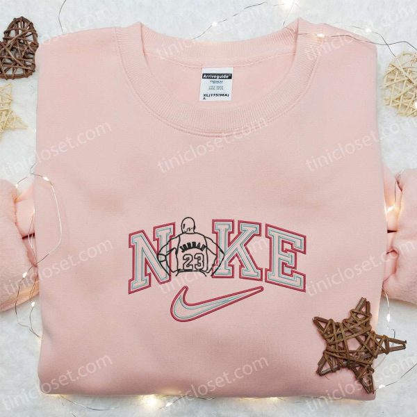 Jordan Basketball Player Sports Embroidered Shirt - Small Gifts Great Love - Image 2