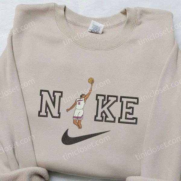 Kobe Bryant x Nike Embroidered Shirt, Los Angeles Lakers NBA Embroidered Shirt, Nike Inspired Embroidered Shirt - Small Gifts Great Love - Image 4