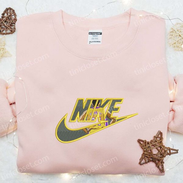 Kobe Bryant x Nike Embroidered Shirt, NBA Sports Embroidered Shirt, Celebrity Embroidered Hoodie - Small Gifts Great Love - Image 2