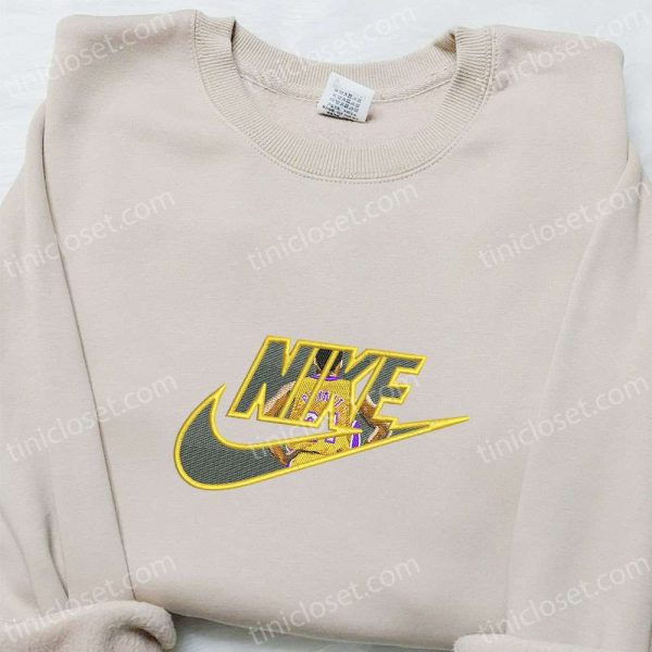 Kobe Bryant x Nike Embroidered Shirt, NBA Sports Embroidered Shirt, Celebrity Embroidered Hoodie - Small Gifts Great Love - Image 4