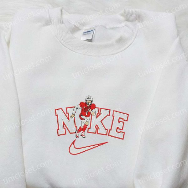Kyle Murray x Nike Embroidered Shirt, NFL Sports Embroidered Hoodie, Celebrity Embroidered Shirt - Small Gifts Great Love - Image 2
