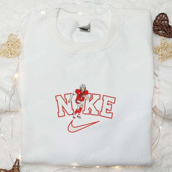 Kyle Murray x Nike Embroidered Shirt, NFL Sports Embroidered Hoodie, Celebrity Embroidered Shirt - Small Gifts Great Love - Image 3