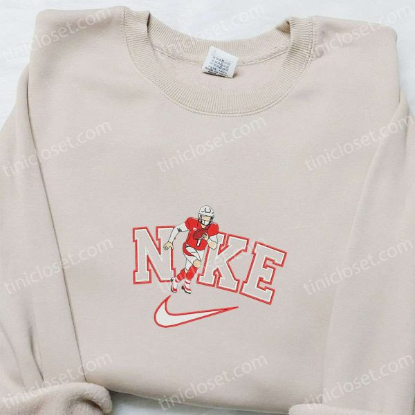 Kyle Murray x Nike Embroidered Shirt, NFL Sports Embroidered Hoodie, Celebrity Embroidered Shirt - Small Gifts Great Love - Image 5