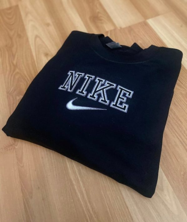 Nike Logo Embroidered Sweatshirt Gifts For Friends - TerraBell Designs - Image 5