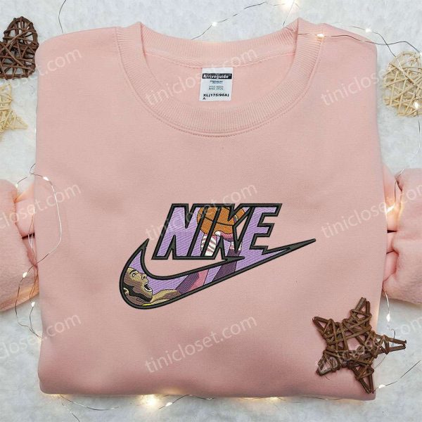 Lebron James x Nike Embroidered Shirt, Los Angeles Lakers NBA Embroidered Shirt, Nike Inspired Embroidered Shirt - Small Gifts Great Love
