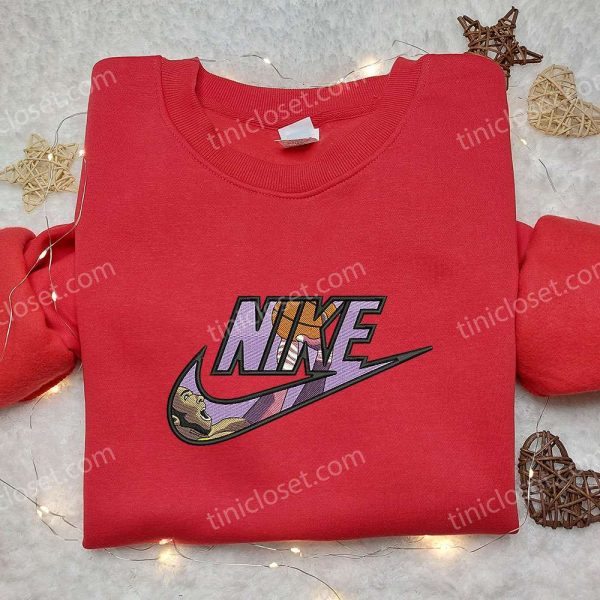 Lebron James x Nike Embroidered Shirt, Los Angeles Lakers NBA Embroidered Shirt, Nike Inspired Embroidered Shirt - Small Gifts Great Love - Image 2
