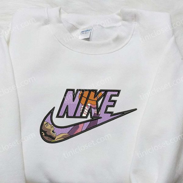 Lebron James x Nike Embroidered Shirt, Los Angeles Lakers NBA Embroidered Shirt, Nike Inspired Embroidered Shirt - Small Gifts Great Love - Image 4