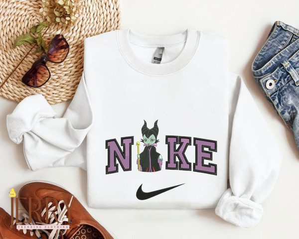 Maleficent Disney Nike Embroidered Sweatshirt - Image 2