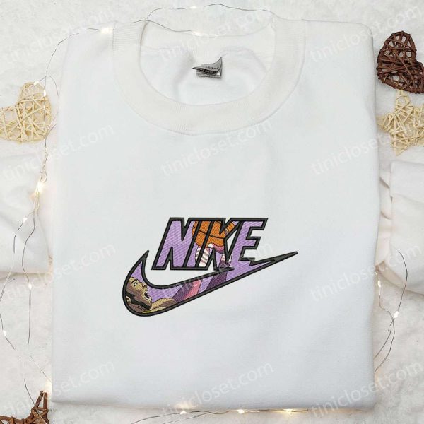 NBA Basketball x Nike Embroidered Shirt, Sports Embroidered Hoodie, Best Gift Ideas - Small Gifts Great Love - Image 3