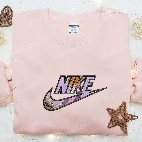 NBA Basketball x Nike Embroidered Shirt, Sports Embroidered Hoodie, Best Gift Ideas - Small Gifts Great Love - Image 4