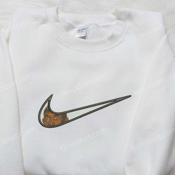 Nike x Kobe Bryant Embroidered Shirt, Los Angeles Lakers Embroidered Shirt, NBA Embroidered Shirt - Small Gifts Great Love