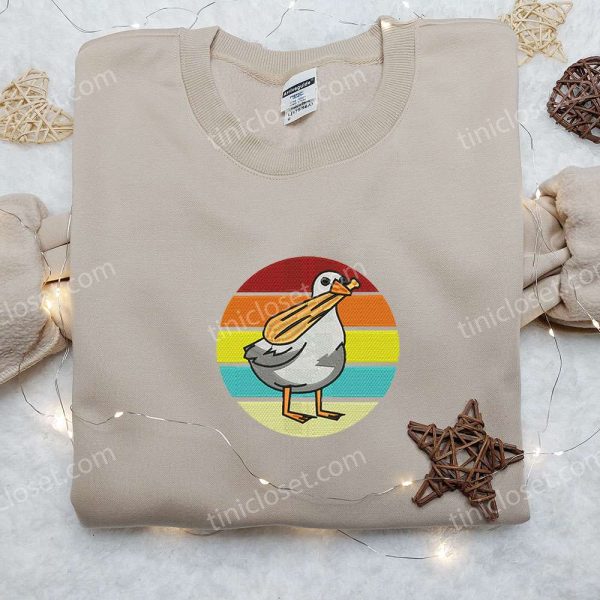 Silly Goose Embroidered Shirt, Animal Embroidered Shirt, Best Birthday Gift - Small Gifts Great Love - Image 4