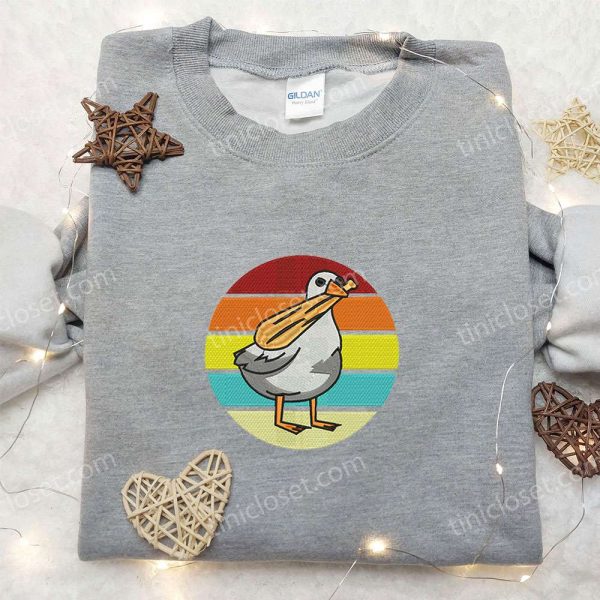 Silly Goose Embroidered Shirt, Animal Embroidered Shirt, Best Birthday Gift - Small Gifts Great Love - Image 5