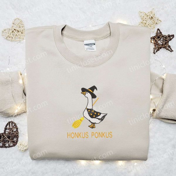 Silly Goose Honkus Ponkus Embroidered Shirt - Small Gifts Great Love