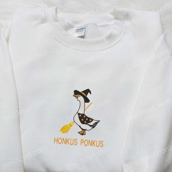Silly Goose Honkus Ponkus Embroidered Shirt - Small Gifts Great Love - Image 2