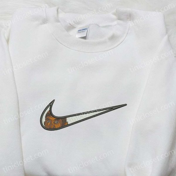 Swoosh x Kobe Bryant Sport Embroidered Sweatshirt, NBA Sport Embroidered Shirt, Best Gift Ideas for Family - Small Gifts Great Love - Image 3