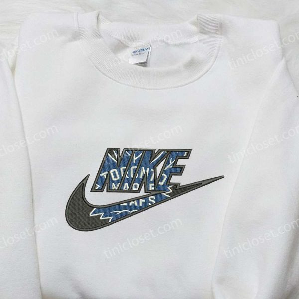 Toronto Raptors x Nike Embroidered Hoodie, NBA Sport Team Embroidered Shirt, Nike Inspired Embroidered Shirt - Small Gifts Great Love - Image 3