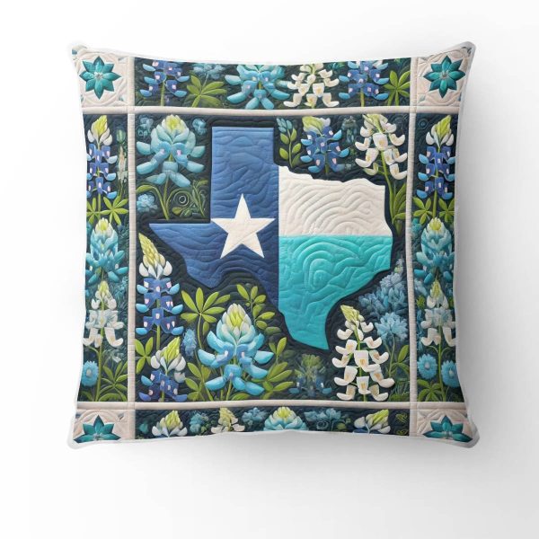 Best Texas Design Throw Pillow Decorative pillow cover PL67