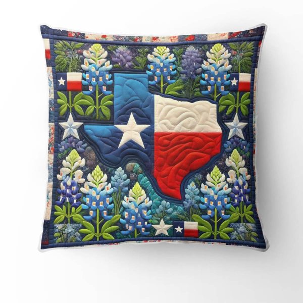 Best Texas Design Throw Pillow Decorative pillow cover PL69