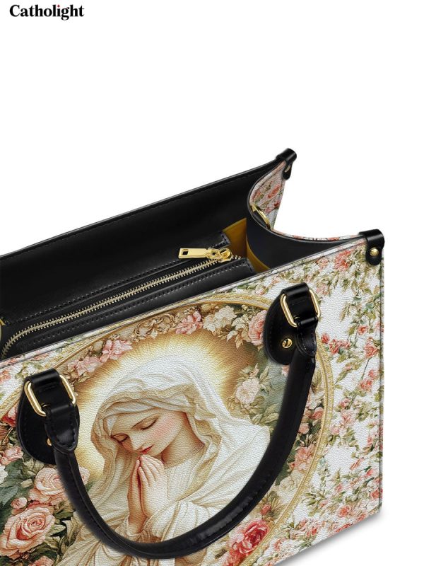 Virgin Mary's Grace Leather Bag - Image 2