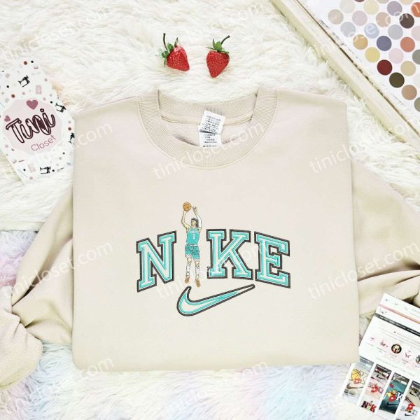 Basketball Player NBA Sports Embroidered Shirt - Small Gifts Great Love