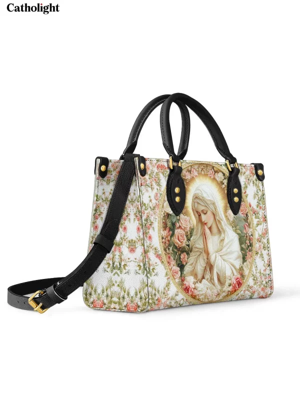 Virgin Mary's Grace Leather Bag - Image 3