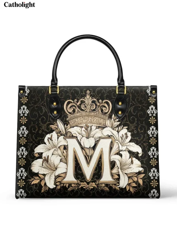The Divine Monogram Leather Bag