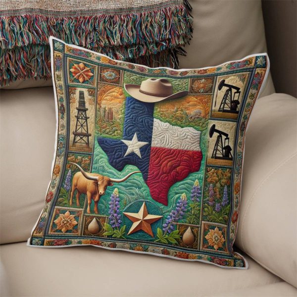 Best Texas Design Throw Pillow Decorative pillow cover PL07 - Image 2