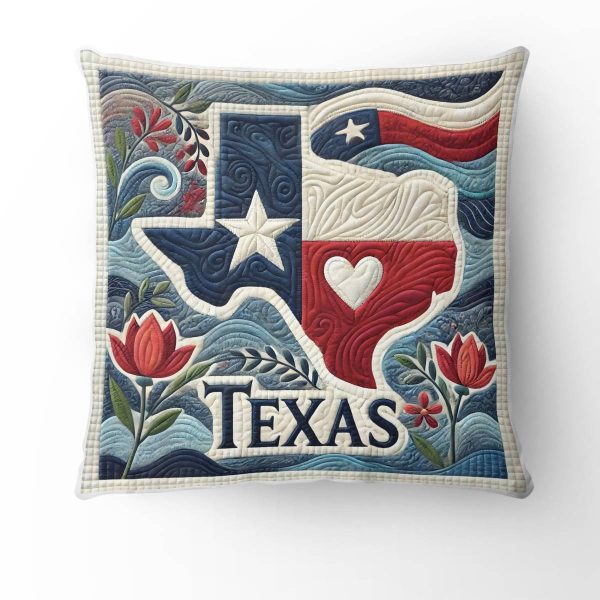 Best Texas Design Throw Pillow Decorative pillow cover PL34