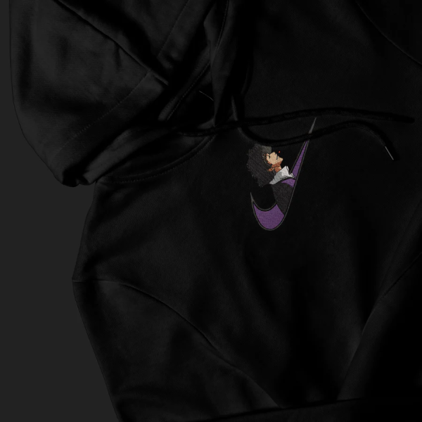 Nike Cowboy Bebop Spike Rage Embroidered Hoodie - TerraBell Designs - Image 2