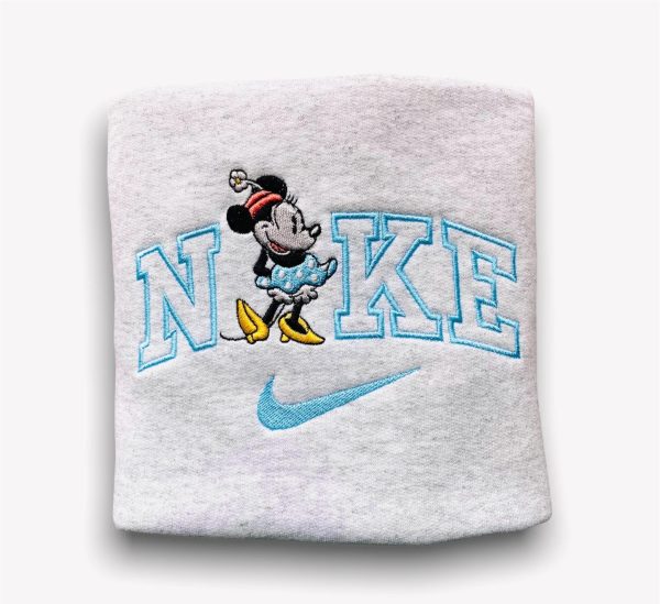Nike Disney Minnie Embroidered Sweatshirt - TerraBell Designs