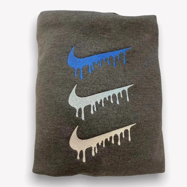 Nike Drip Tripble Embroidered Sweatshirt - TerraBell Designs
