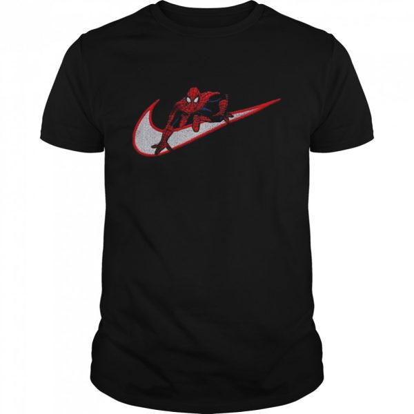 Marvel MCU Superhero [year] Embroidered Spider Man Nike Shirt - TerraBell Designs