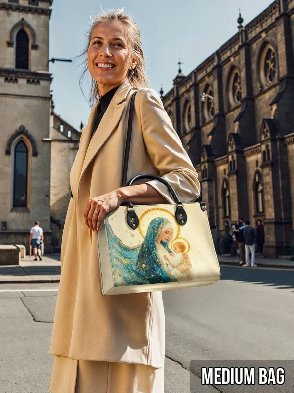 Divine Mother’s Embrace Leather Bag - Image 6