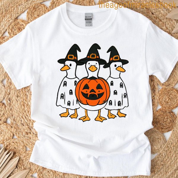 Goose Halloween Fall T-shirt